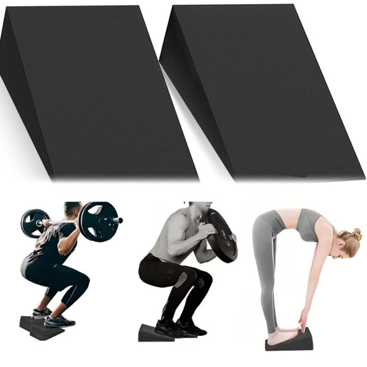 2-Pack Adjustable Incline Squat & Calf Stretch Board