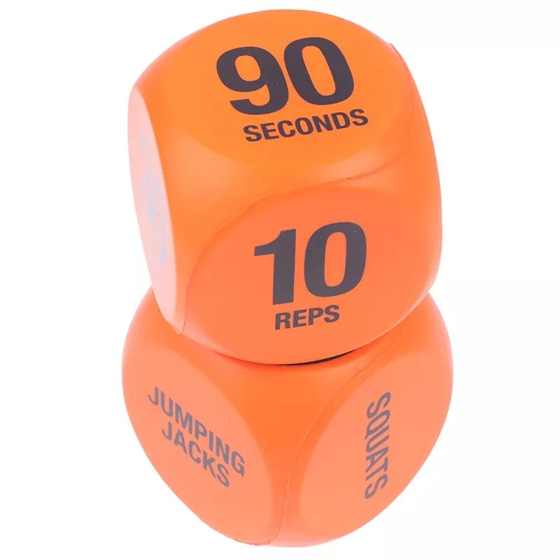 Workout Dice Exercise Dice Game