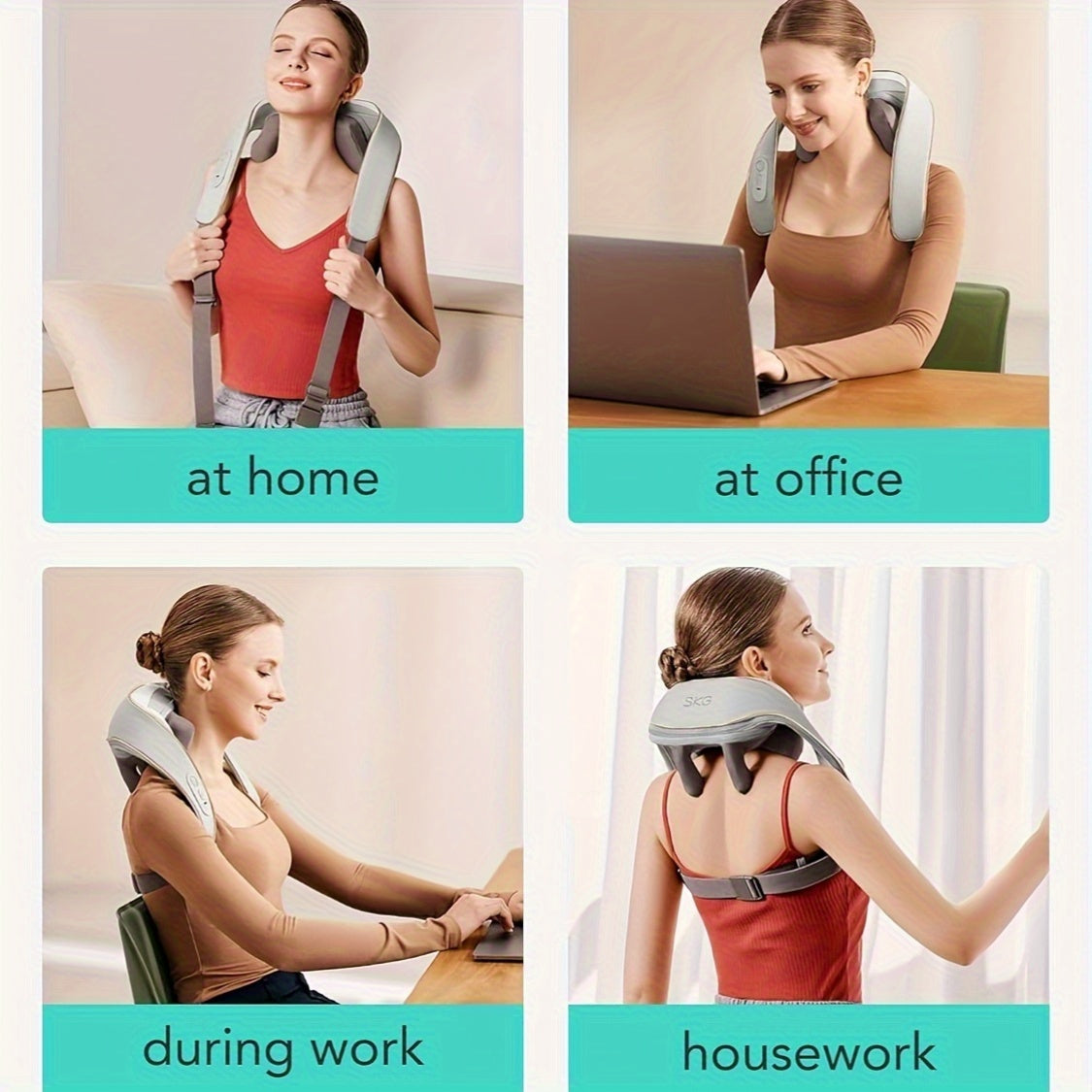 The 6D Full-Body Heating Electric Massager