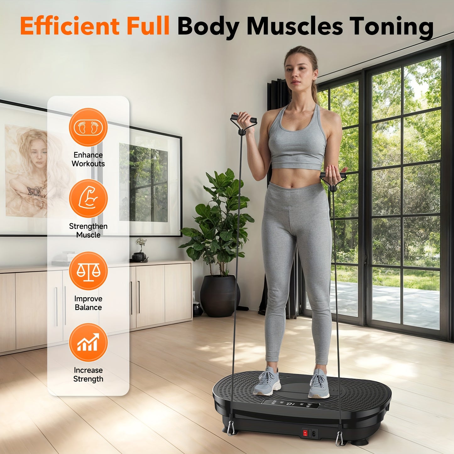 Vibration Plate Exercise Machine