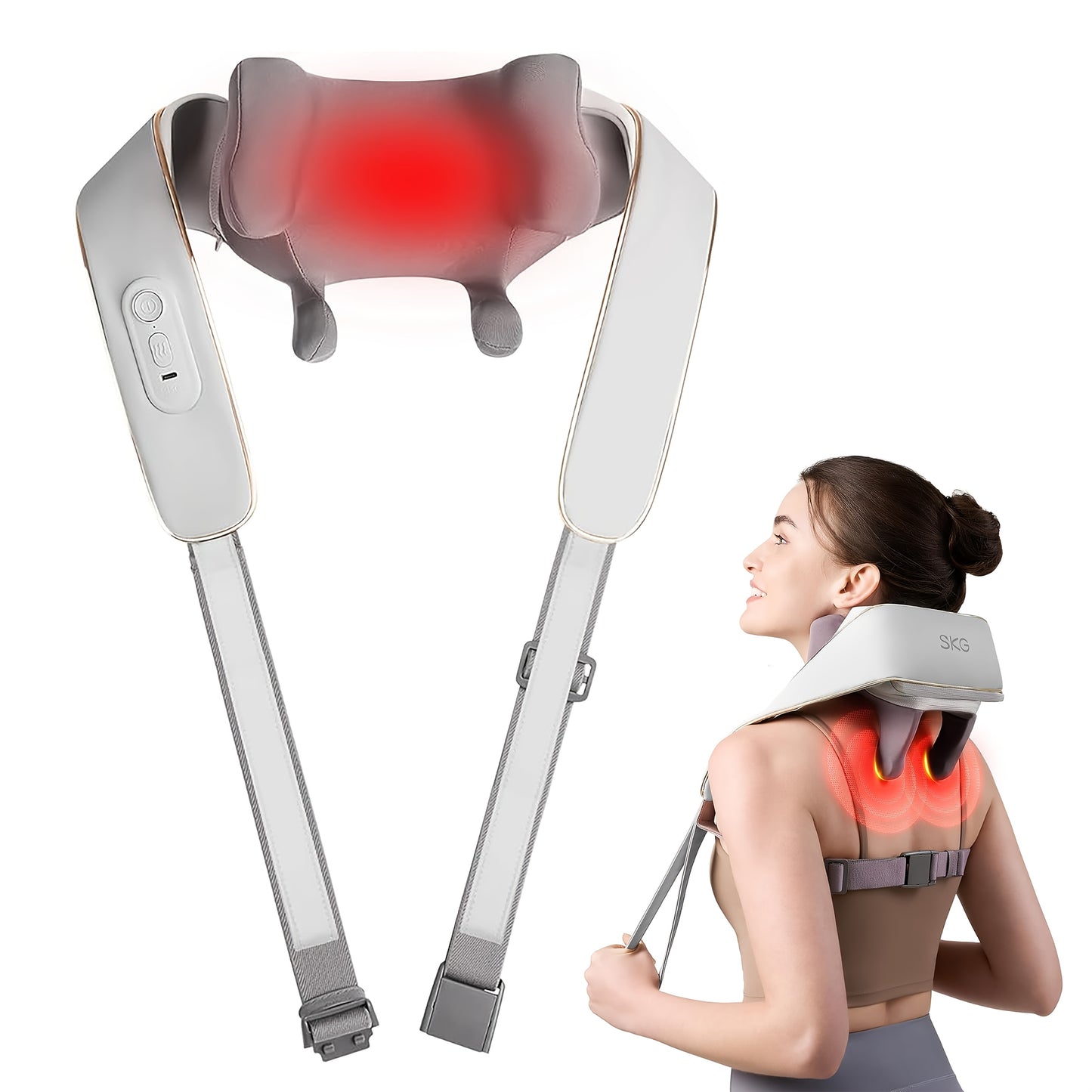 The 6D Full-Body Heating Electric Massager
