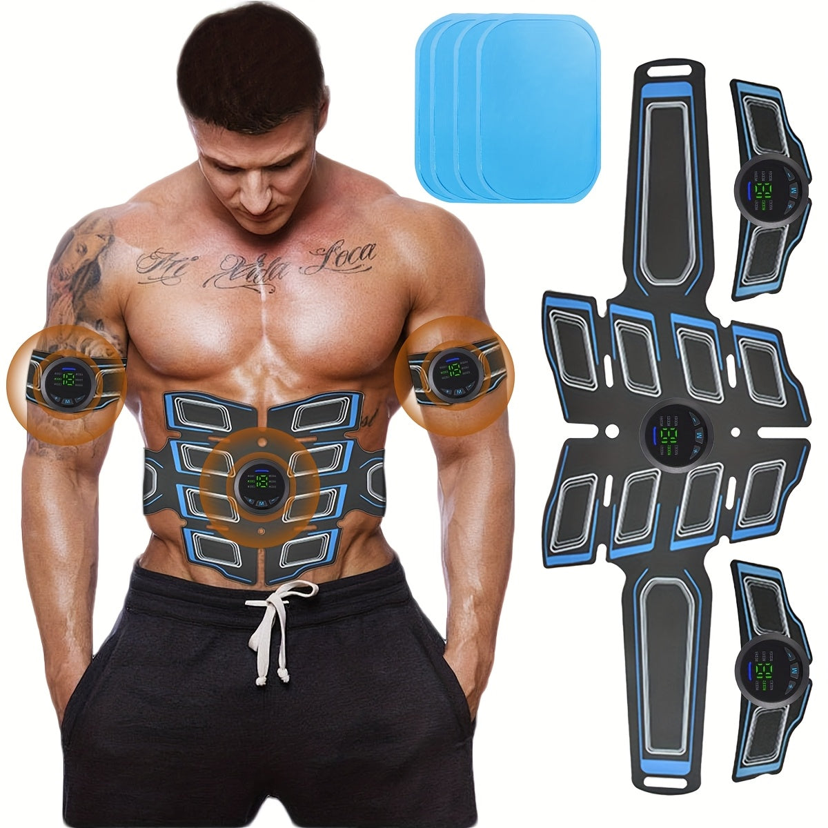 EMS Fitness Massage Belt