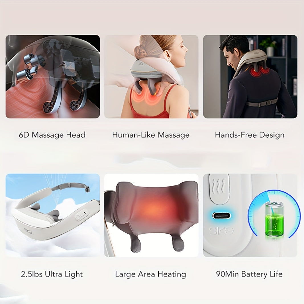 The 6D Full-Body Heating Electric Massager