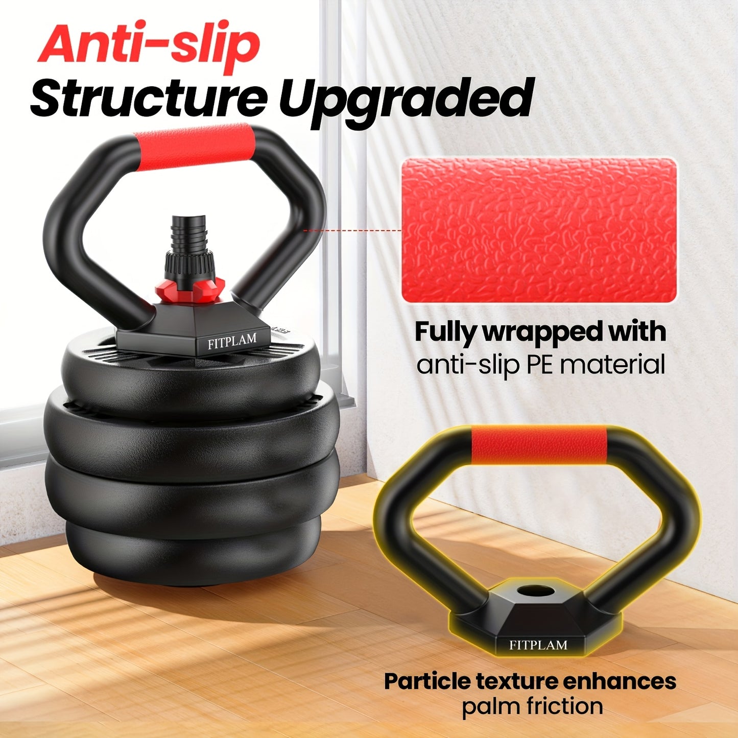 6-in-1 Adjustable Dumbbell Set