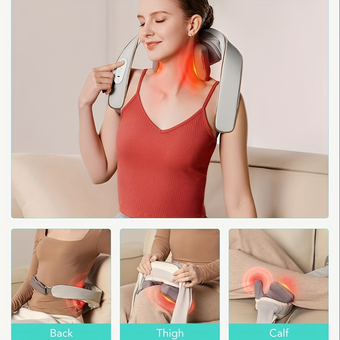 The 6D Full-Body Heating Electric Massager