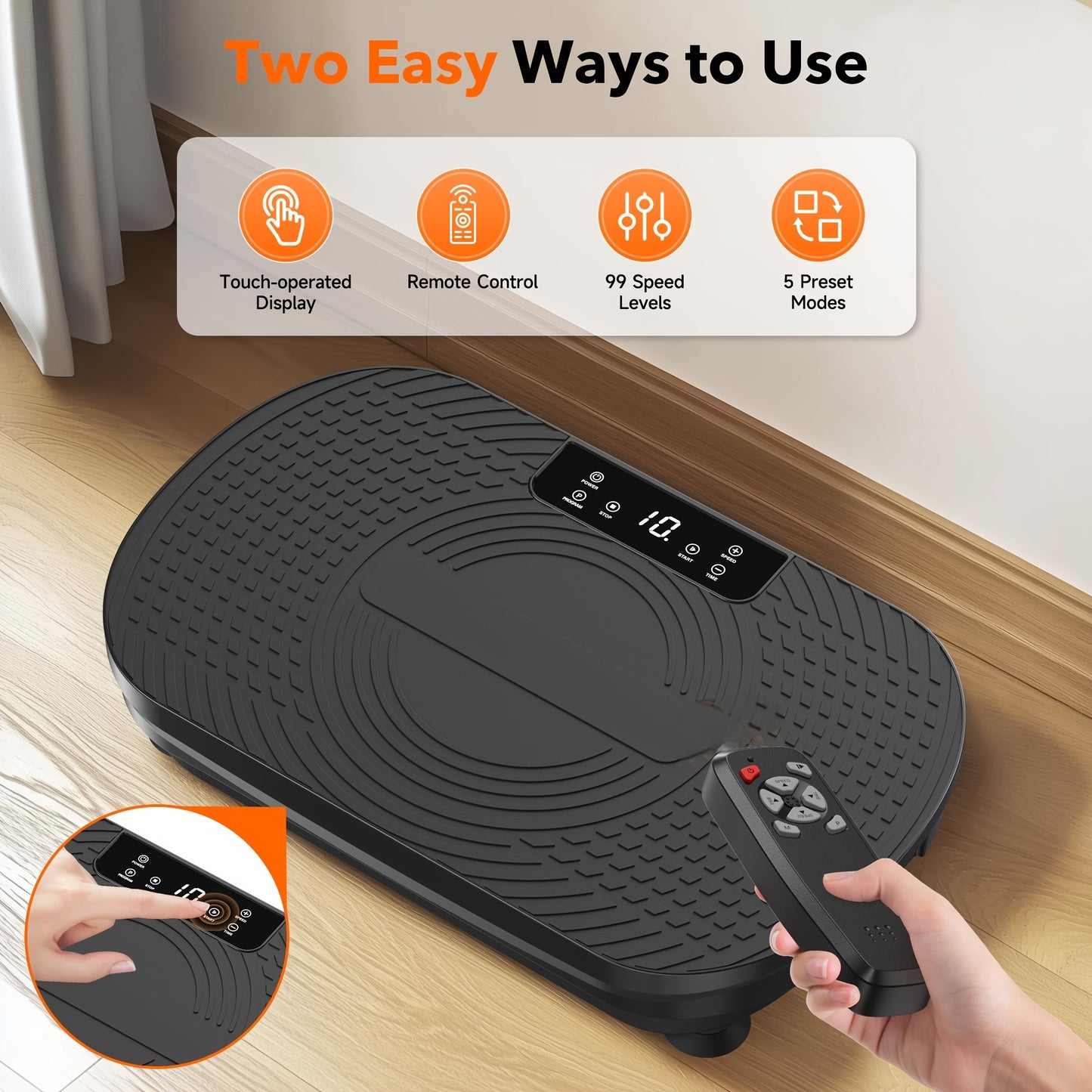 Vibration Plate Exercise Machine