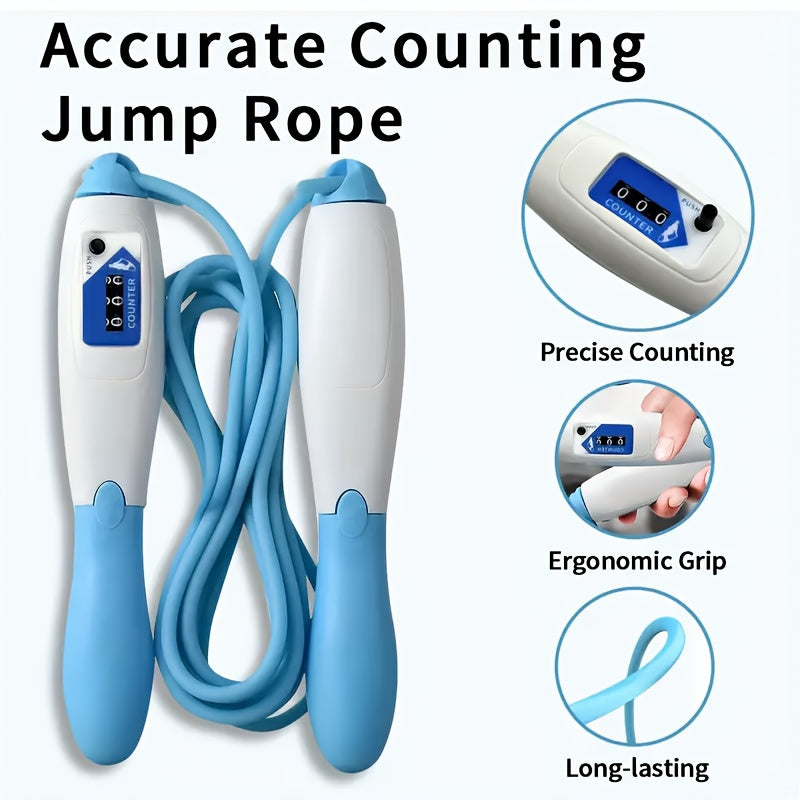 Adjustable Length And Mechanical Counting Jump rope