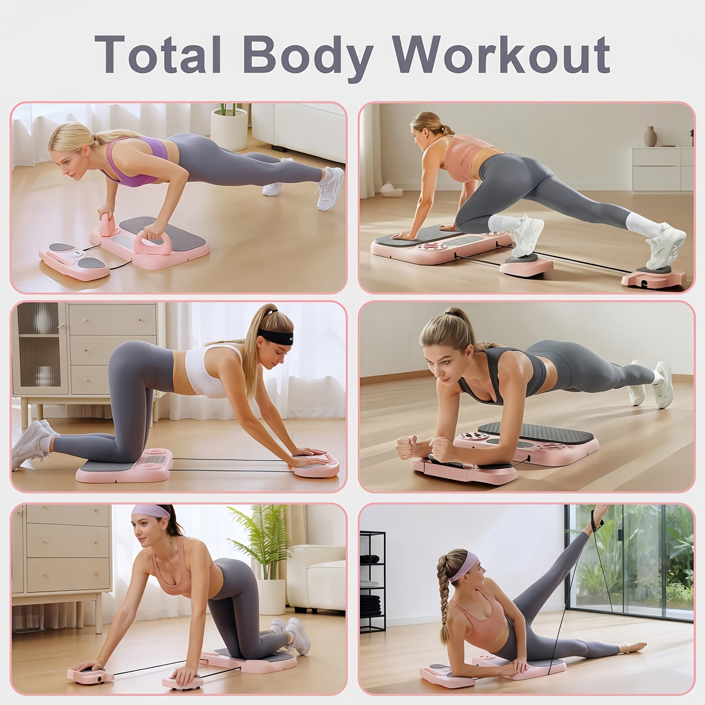 Pilates Bed Set, 8-in-1 Portable And Foldable