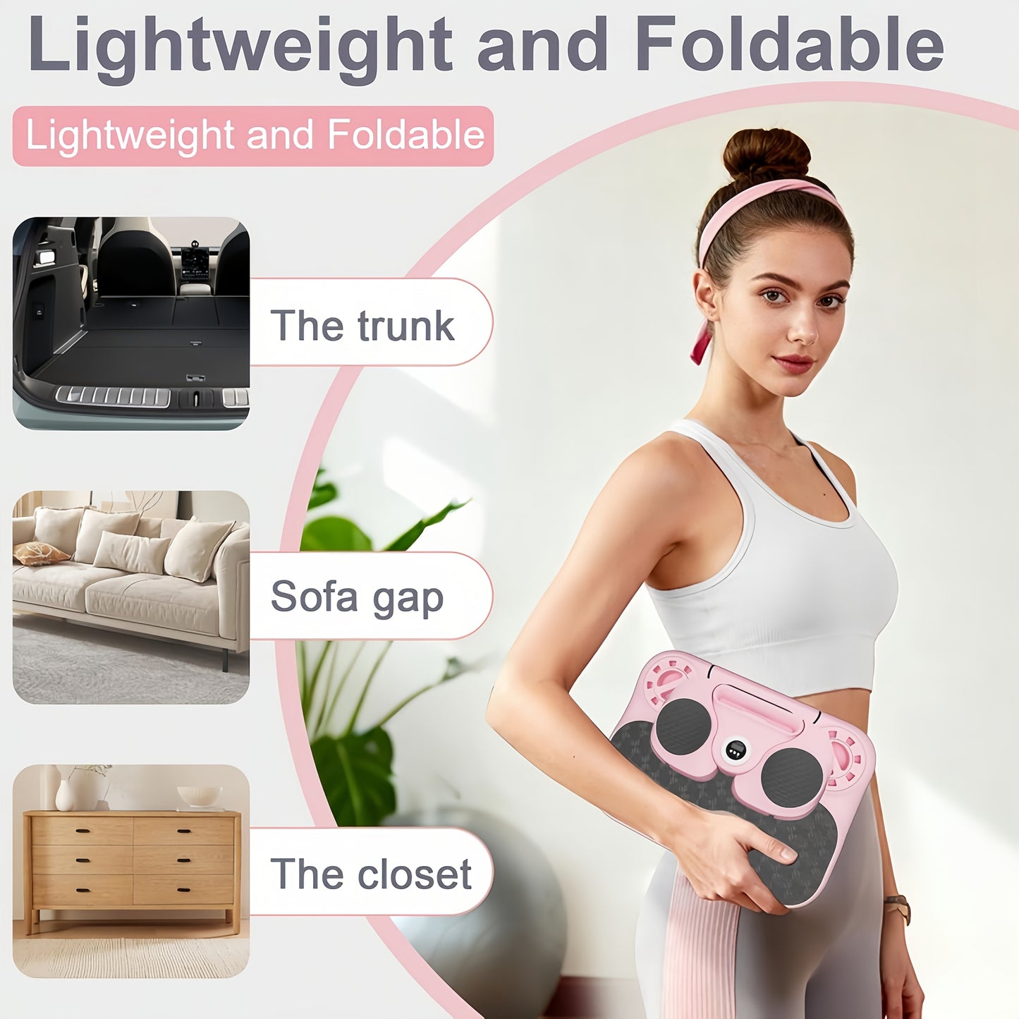 Pilates Bed Set, 8-in-1 Portable And Foldable